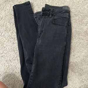 American eagle high rise, skinny jeans